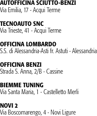 AUTOFFICINA SCIUTTO-BENZI